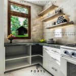 kitchen set anti rayap design custom by Portu Interior