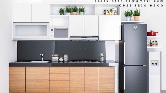 kitchen set minimalis terbaru 2019 by Portu Interior