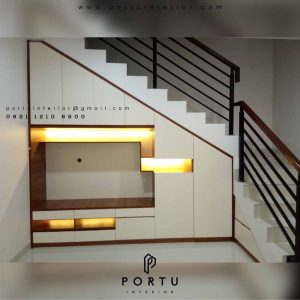 model meja tv design minimalis modern by Portu