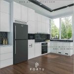 kitchen set jakarta design minimalis modern