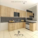 110+ Portofolio Buat Kitchen Set Motif Kayu Design Fungsional